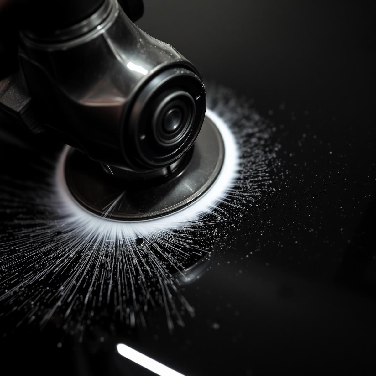 Polimento profissional em detalhe